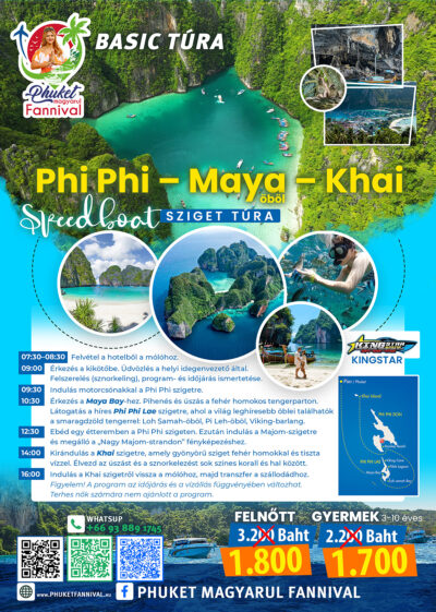 Phi Phi – Maya – Khai