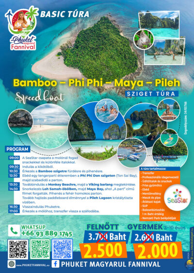 Bamboo – Phi Phi – Maya – Pileh