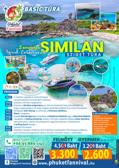 SIMILAN – 2 emeletes Speed Catamaran