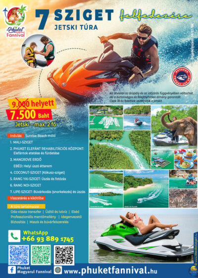 Jetski 7 sziget túra